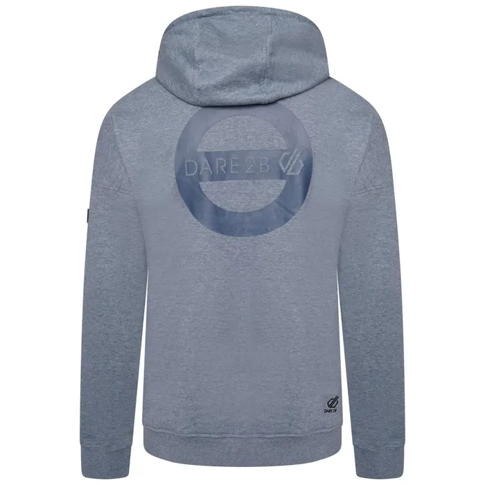 Dare 2b Hoodies and Sweatshirts Distinctly Graphic Hoodie Orion Grey Marl 8211 Men