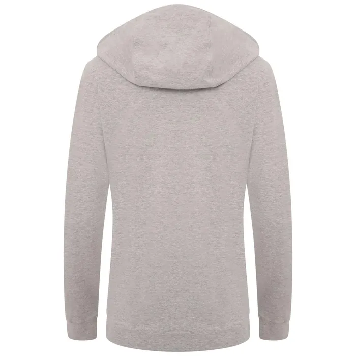 Dare 2b Hoodies and Sweatshirts Influence Zip Through Hoodie Ash Grey Marl 8211 Women