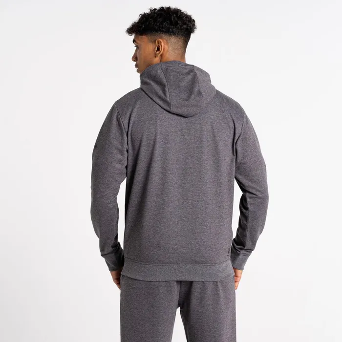 Dare 2b Hoodies and Sweatshirts Jermaine Jenas 8211 Recharging Hoodie Charcoal Grey Marl 8211 Men