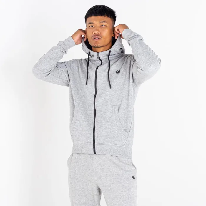 Dare 2b Hoodies and Sweatshirts Modulus Full Zip Hoodie Ash Grey 8211 Men