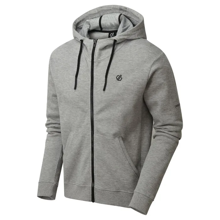 Dare 2b Hoodies and Sweatshirts Modulus Full Zip Hoodie Ash Grey 8211 Men