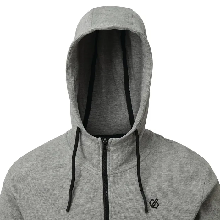 Dare 2b Hoodies and Sweatshirts Modulus Full Zip Hoodie Ash Grey 8211 Men