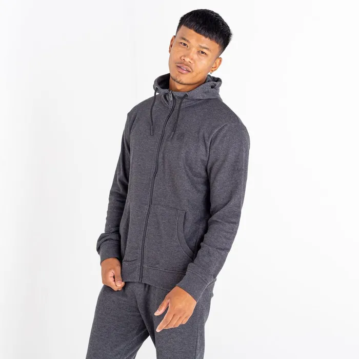 Dare 2b Hoodies and Sweatshirts Modulus Full Zip Hoodie Charcoal Grey 8211 Men