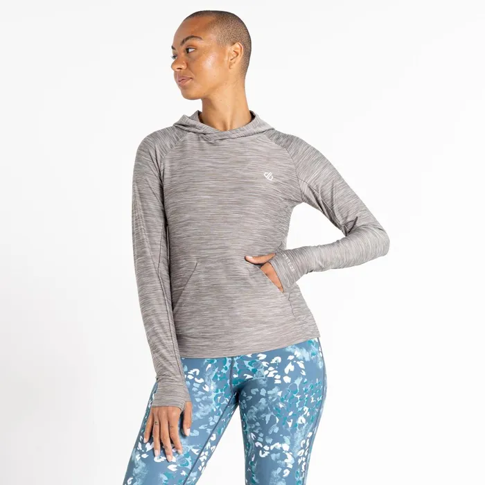 Dare 2b Hoodies and Sweatshirts Sprint City Lightweight Hoodie Ash 8211 Women