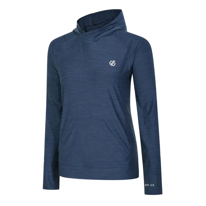 Dare 2b Hoodies and Sweatshirts Sprint City Lightweight Hoodie Moonlight Denim Marl 8211 Women