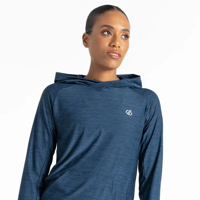 Dare 2b Hoodies and Sweatshirts Sprint City Lightweight Hoodie Moonlight Denim Marl 8211 Women