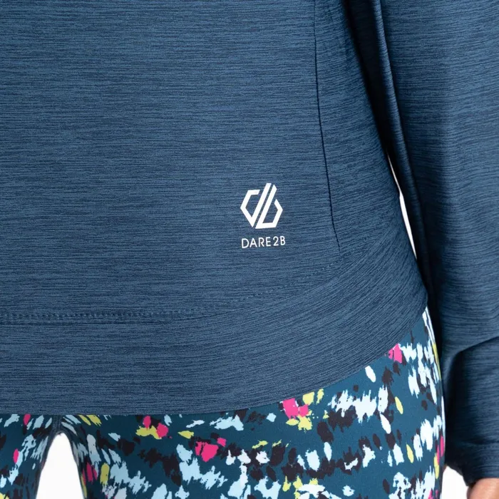 Dare 2b Hoodies and Sweatshirts Sprint City Lightweight Hoodie Moonlight Denim Marl 8211 Women