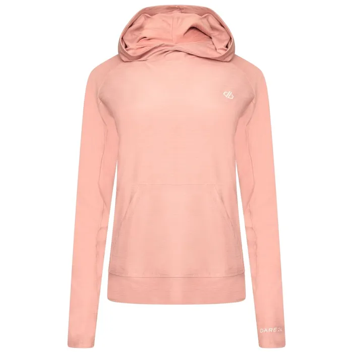 Dare 2b Hoodies and Sweatshirts Sprint City Lightweight Hoodie Powder Pink 8211 Women
