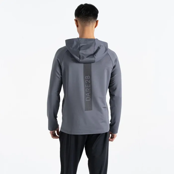 Dare 2b Hoodies and Sweatshirts Sprinted Fitness Hoodie Dark Storm 8211 Men