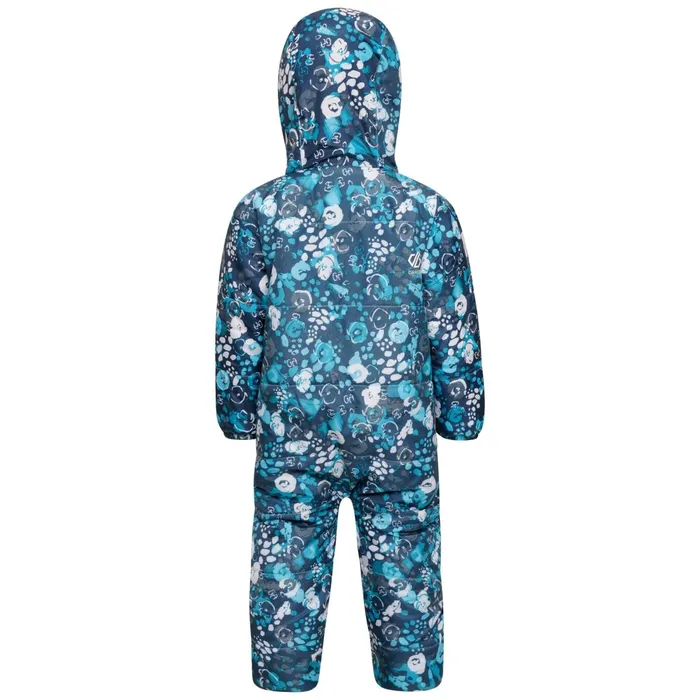 Dare 2b Insulated Jackets Bambino Ii Waterproof Insulated Snowsuit Blue Floral Print 8211 Kids