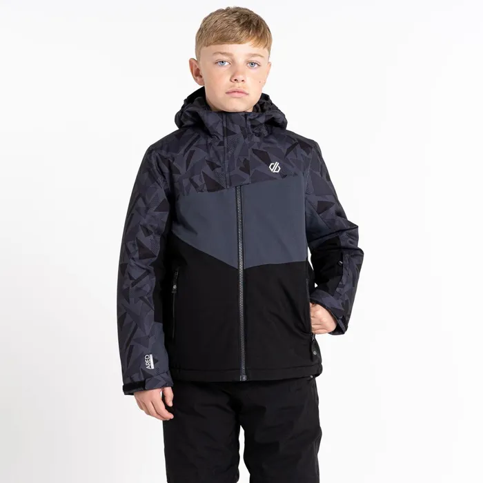 Dare 2b Insulated Jackets Humour Ii Ski Jacket Black Geo Print 8211 Kids
