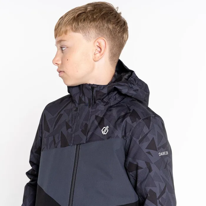 Dare 2b Insulated Jackets Humour Ii Ski Jacket Black Geo Print 8211 Kids