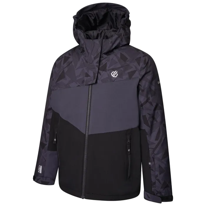 Dare 2b Insulated Jackets Humour Ii Ski Jacket Black Geo Print 8211 Kids