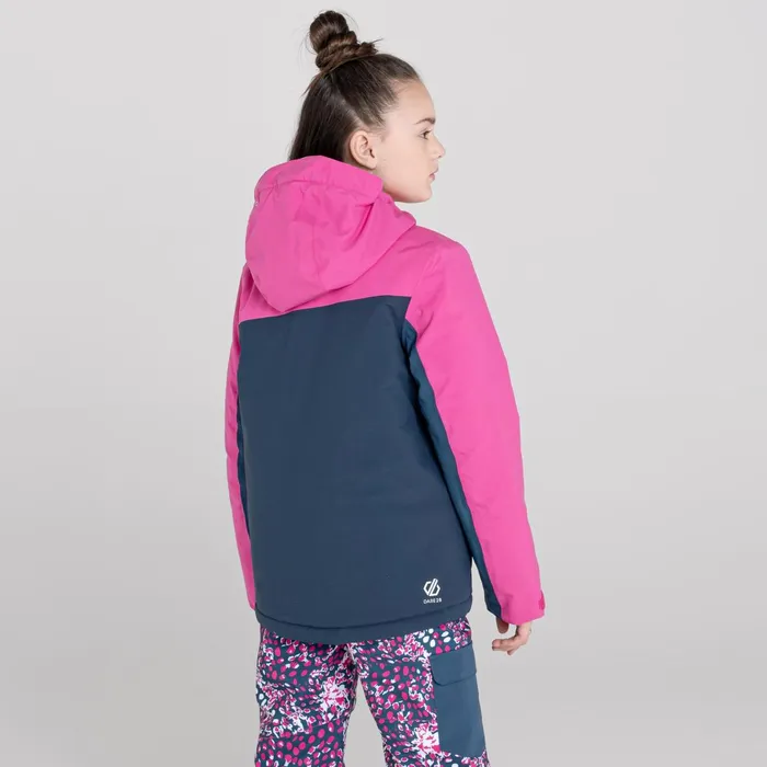 Dare 2b Insulated Jackets Humour Recycled Waterproof Ski Jacket Rasberry Rose Snow Leopard Print 8211 Kids Dare 2b Insulated Jackets Humour Recycled Waterproof Ski Jacket Rasberry Rose Snow Leopard Print 8211 Kids