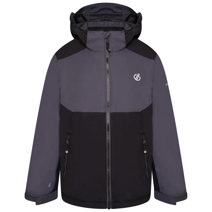Dare 2b Insulated Jackets Impose Iii Ski Jacket Ebony Grey Black 8211 Kids