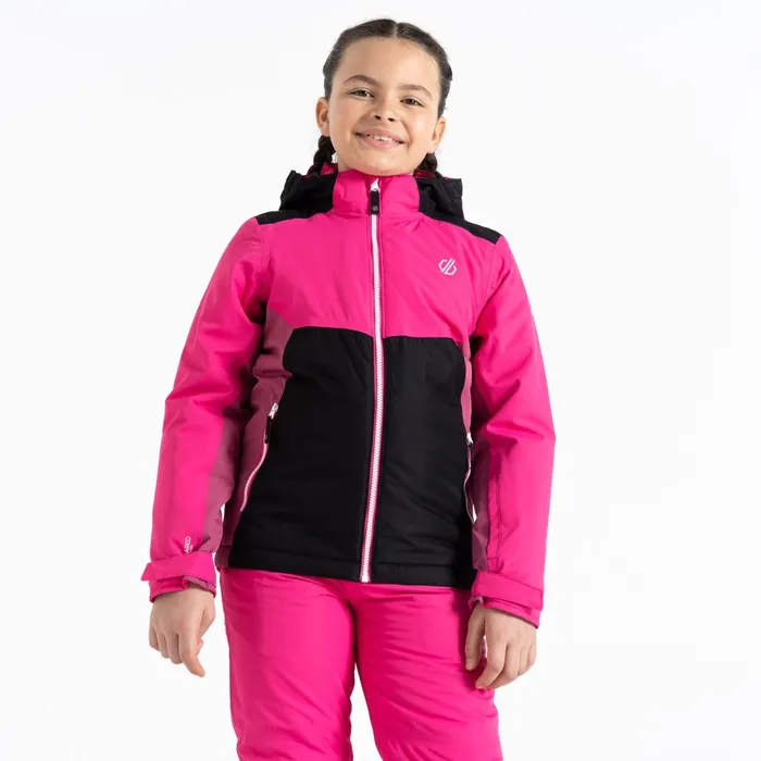 Dare 2b Insulated Jackets Impose Iii Ski Jacket Pure Pink Black 8211 Kids