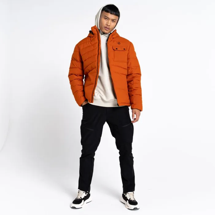 Dare 2b Insulated Jackets Jermaine Jenas 8211 Endless Iii Padded Jacket Burnt Brick 8211 Men