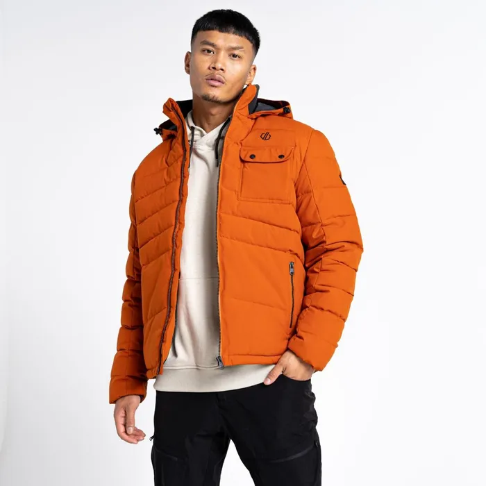 Dare 2b Insulated Jackets Jermaine Jenas 8211 Endless Iii Padded Jacket Burnt Brick 8211 Men