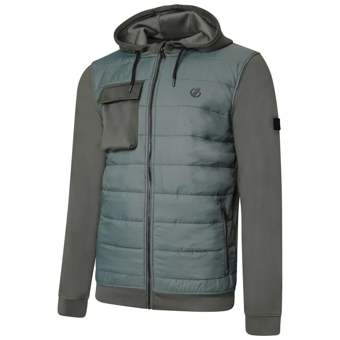 Dare 2b Insulated Jackets Jermaine Jenas 8211 Sharp Hybrid Jacket Duck Green 8211 Men