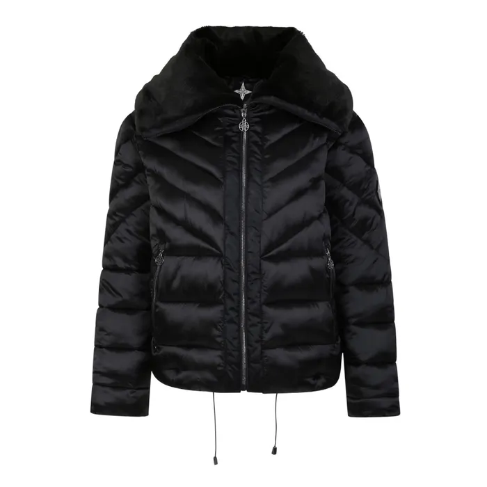 Dare 2b Insulated Jackets Julien Macdonald 8211 Suppression Padded Jacket Black Shine 8211 Women