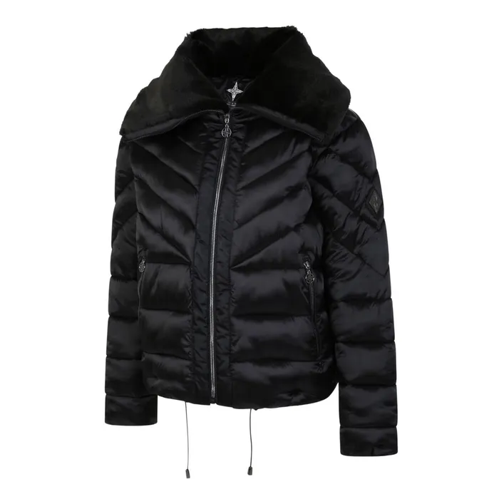 Dare 2b Insulated Jackets Julien Macdonald 8211 Suppression Padded Jacket Black Shine 8211 Women