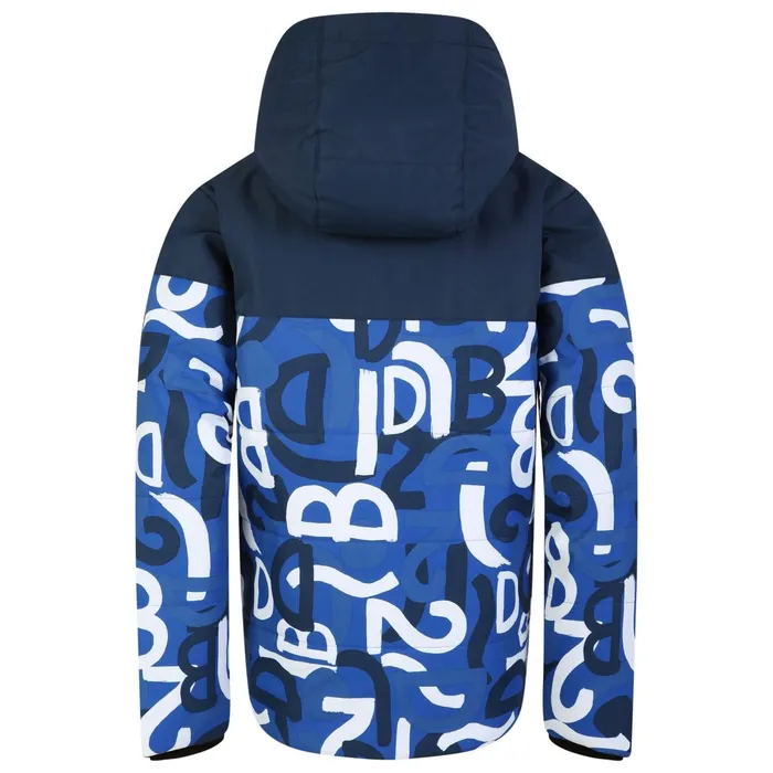 Dare 2b Insulated Jackets Liftie Ski Jacket Blue Graffiti Print 8211 Kids