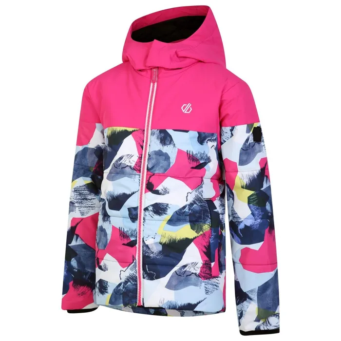 Dare 2b Insulated Jackets Liftie Ski Jacket Pure Pink Blue 8211 Kids