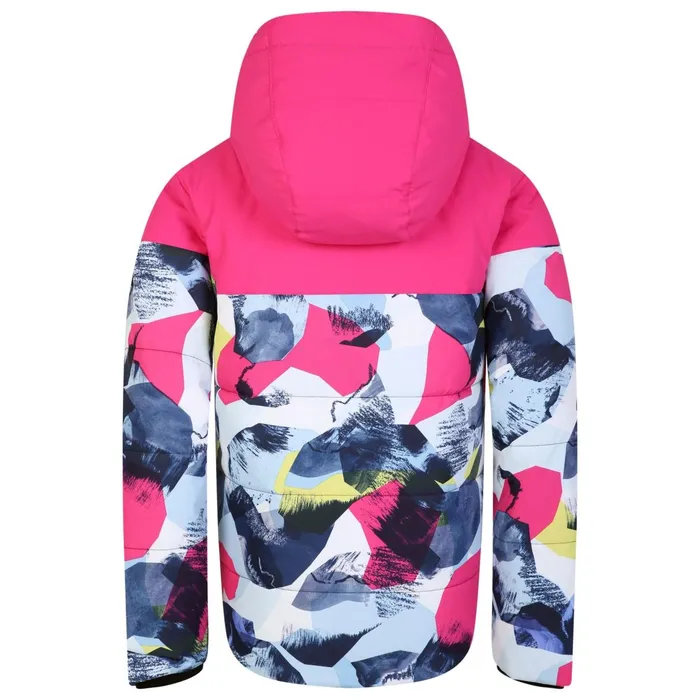 Dare 2b Insulated Jackets Liftie Ski Jacket Pure Pink Blue 8211 Kids