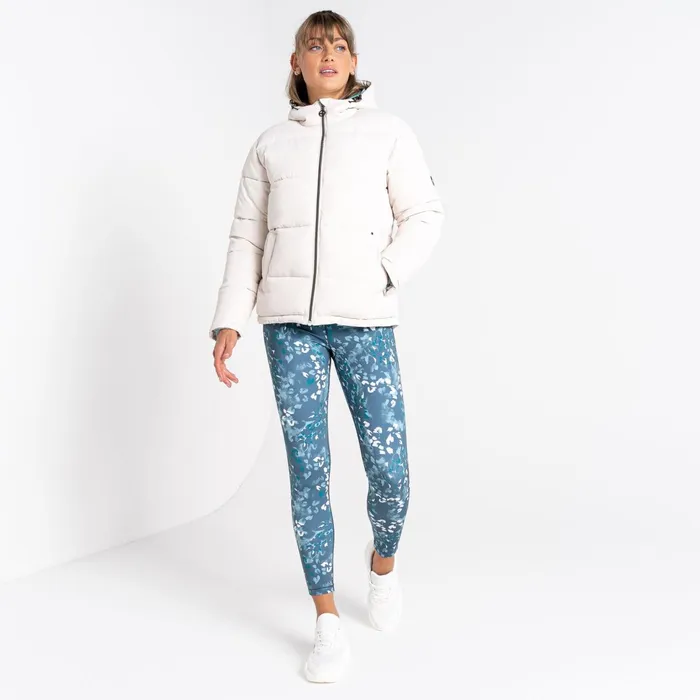 Dare 2b Insulated Jackets Luxuriate Padded Jacket Barley White 8211 Women