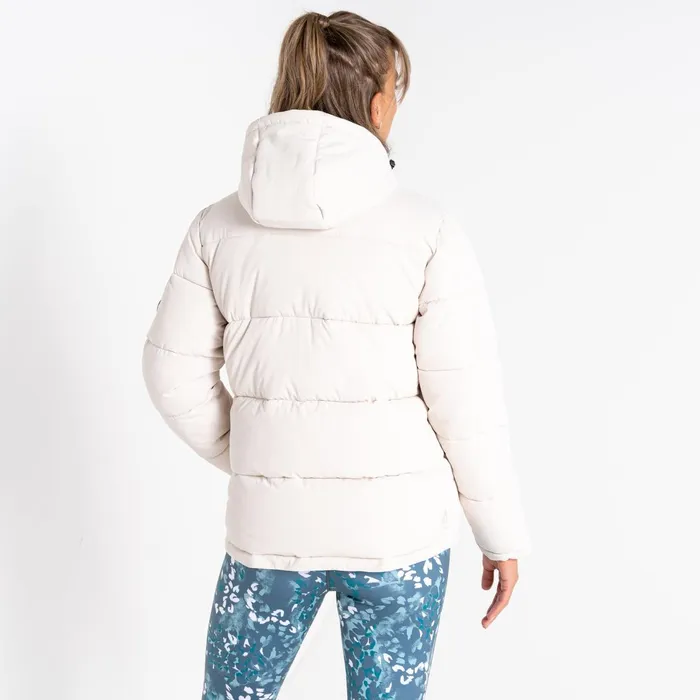 Dare 2b Insulated Jackets Luxuriate Padded Jacket Barley White 8211 Women