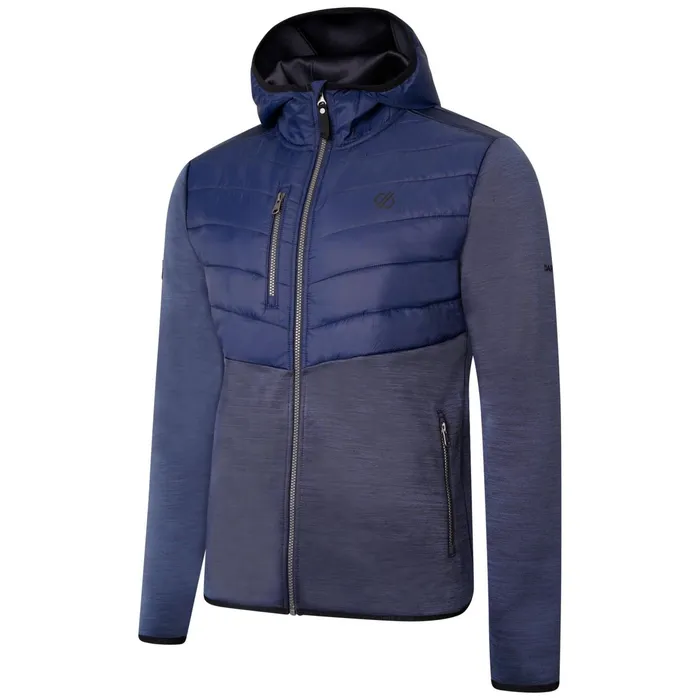 Dare 2b Insulated Jackets Narrative Ii Full Zip Sweater Nightfall Navy Marl 8211 Men