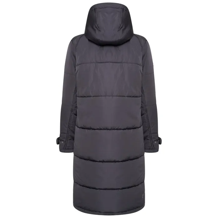 Dare 2b Insulated Jackets Reputable Ii Mid Length Padded Jacket Black 8211 Women
