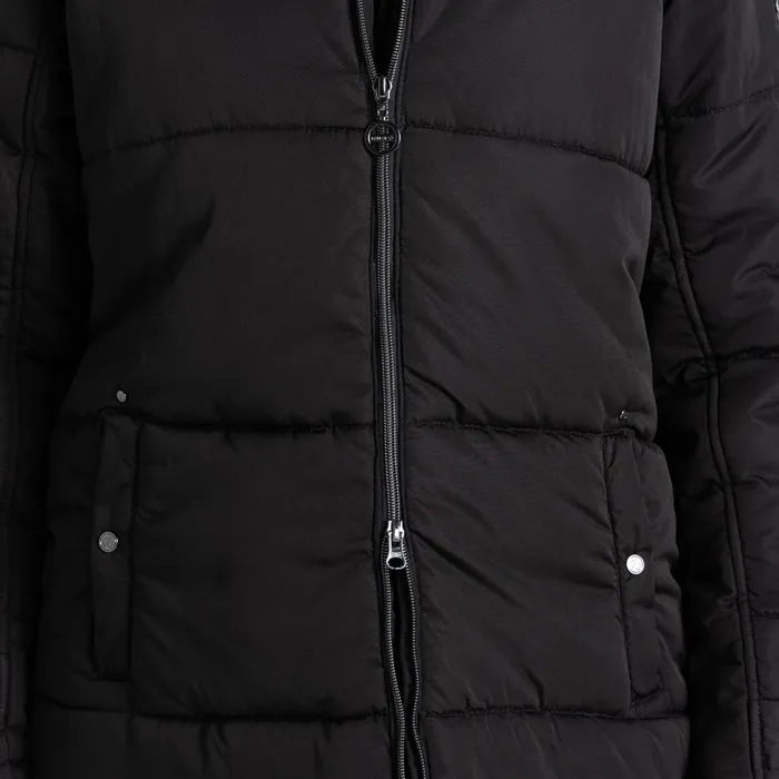Dare 2b Insulated Jackets Reputable Ii Mid Length Padded Jacket Black 8211 Women