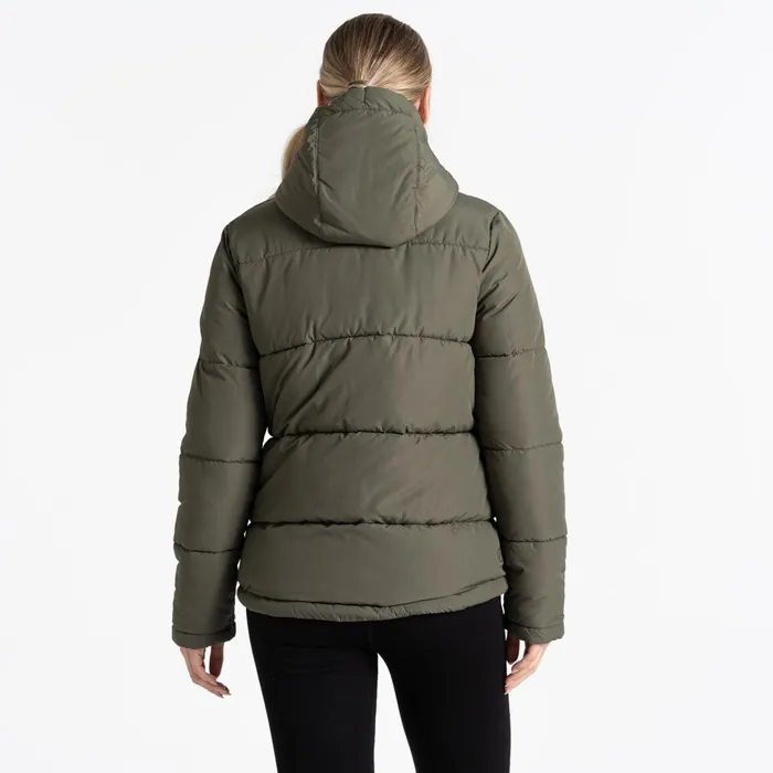 Dare 2b Insulated Jackets Society Padded Jacket Lichen Green 8211 Women