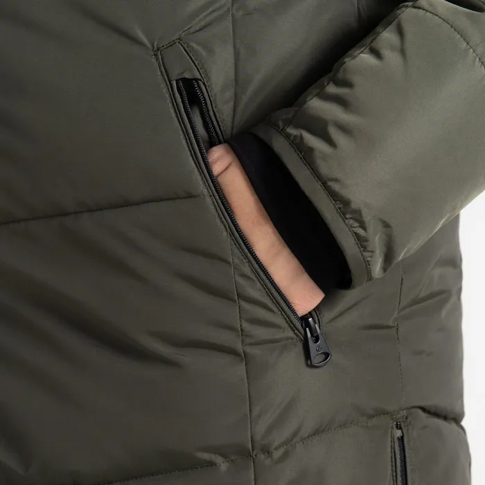 Dare 2b Insulated Jackets Striking Iii Mid Length Padded Jacket Green Lichen 8211 Women