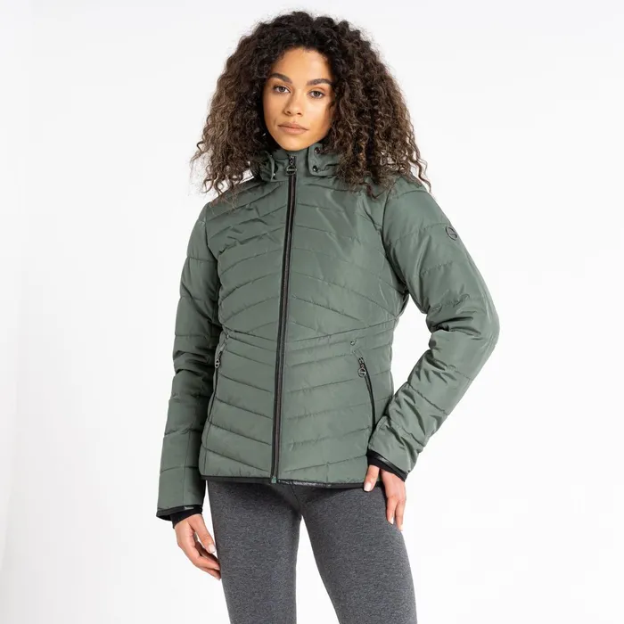 Dare 2b Insulated Jackets Striking Padded Jacket Duck Green 8211 Women