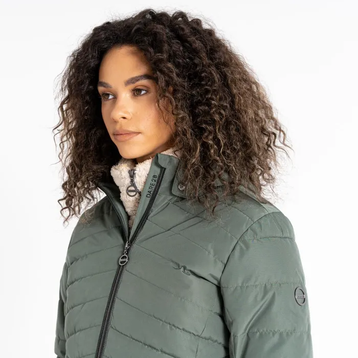Dare 2b Insulated Jackets Striking Padded Jacket Duck Green 8211 Women