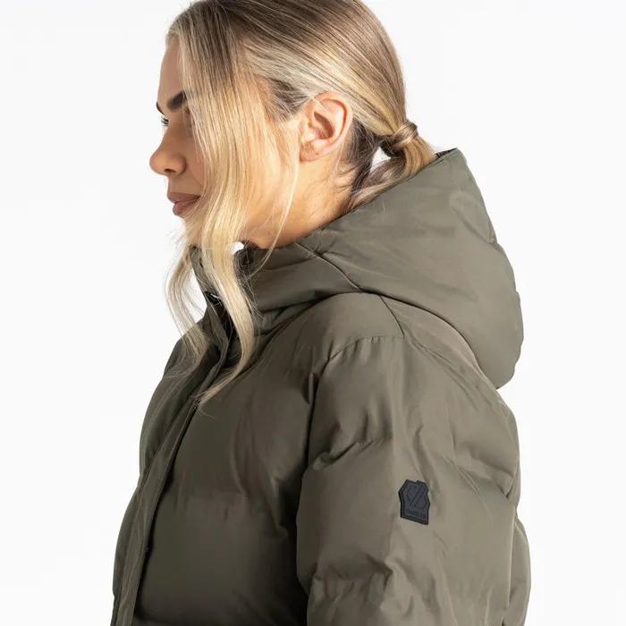 Dare 2b Insulated Jackets Wander Padded Jacket Lichen Green 8211 Women