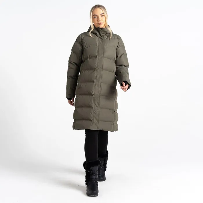 Dare 2b Insulated Jackets Wander Padded Jacket Lichen Green 8211 Women