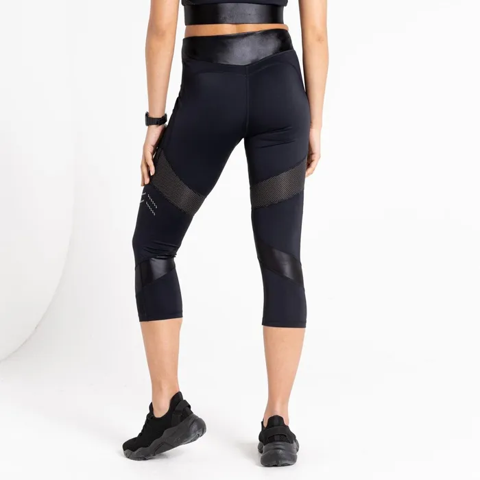 Dare 2b Leggings Born To Shine Recycled Lightweight 34 Leggings Black 8211 Women