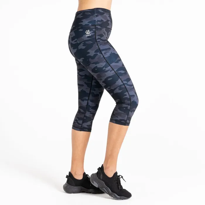 Dare 2b Leggings Influential 34 Gym Leggings Black Camo Print 8211 Women