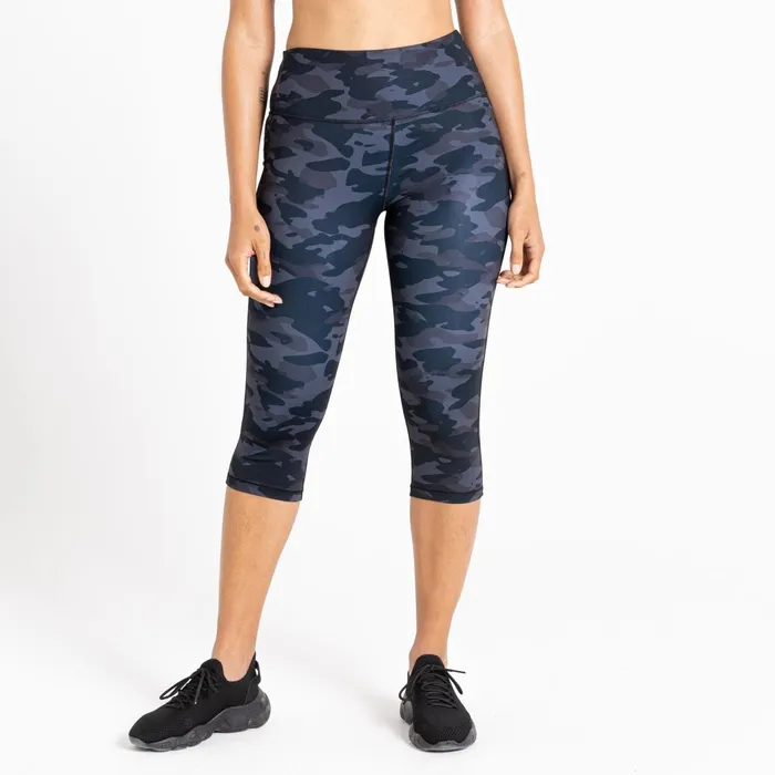 Dare 2b Leggings Influential 34 Gym Leggings Black Camo Print 8211 Women