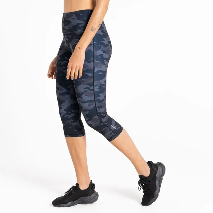 Dare 2b Leggings Influential 34 Gym Leggings Black Camo Print 8211 Women