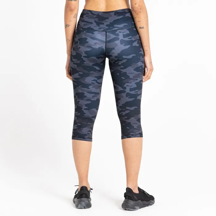 Dare 2b Leggings Influential 34 Gym Leggings Black Camo Print 8211 Women