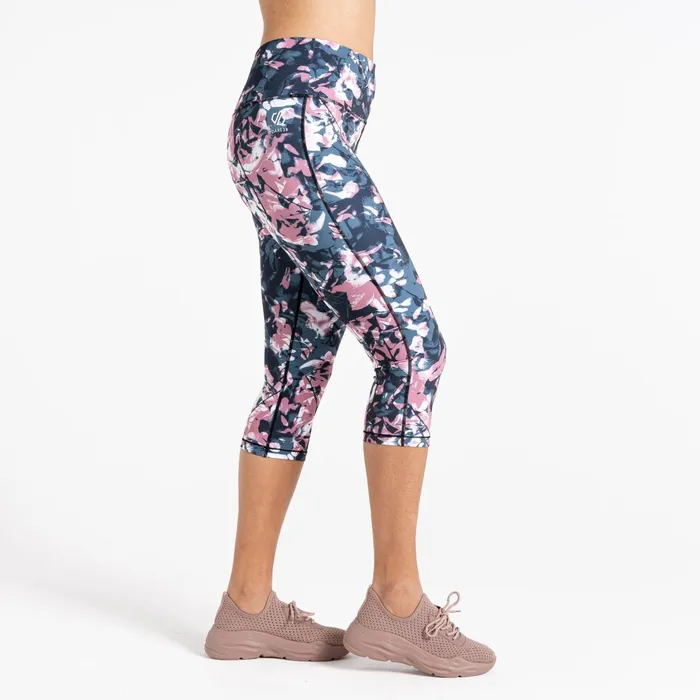 Dare 2b Leggings Influential 34 Gym Leggings Mesa Rose Floral Print 8211 Women