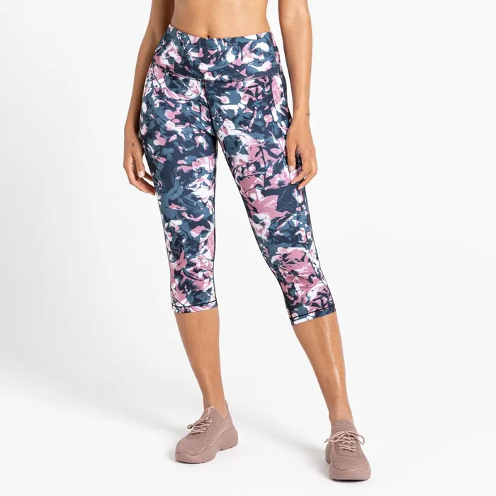 Dare 2b Leggings Influential 34 Gym Leggings Mesa Rose Floral Print 8211 Women