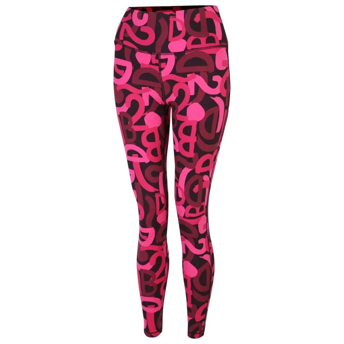 Dare 2b Leggings Influential Gym Leggings Pure Pink Graffiti 8211 Women