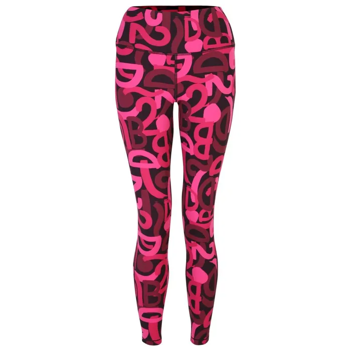 Dare 2b Leggings Influential Gym Leggings Pure Pink Graffiti 8211 Women