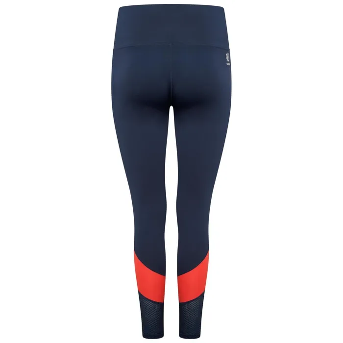 Dare 2b Leggings Move Fitness Leggings Moonlight Denim Neon Peach 8211 Women