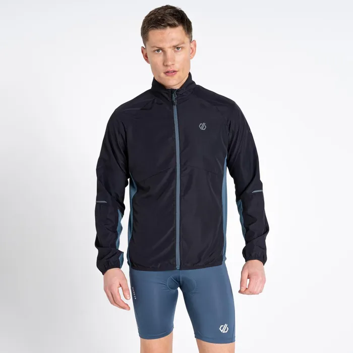 Dare 2b Lightweight Jackets Ablaze Ii Lightweight Windshell Jacket Black Orion Grey 8211 Men